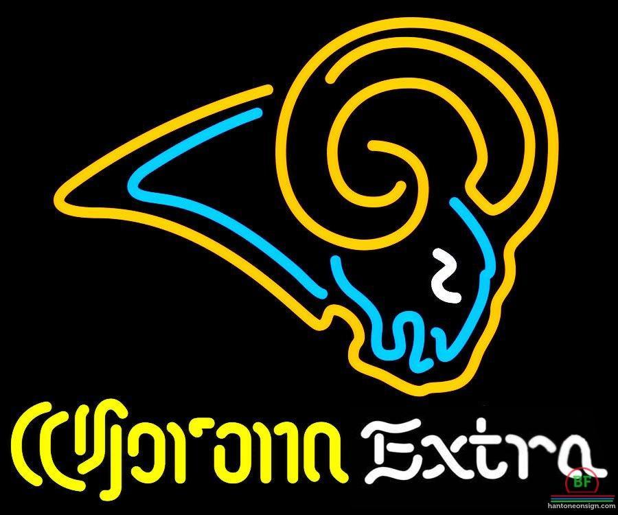 Custom Corona Extra St Louis Rams Neon Sign NFL Teams Neon Light
