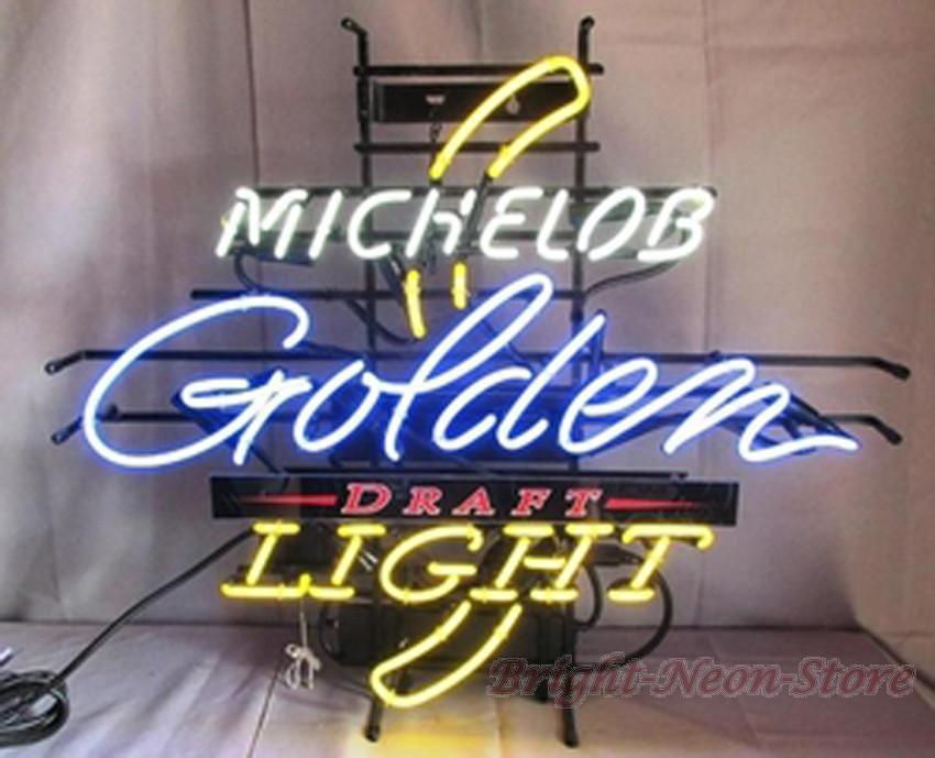 Custom Michelob Golden Light Neon Sign