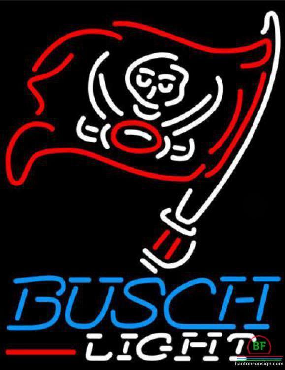 Custom Busch Beer Tampa Bay Buccaneers Neon Sign NFL Teams Neon Light