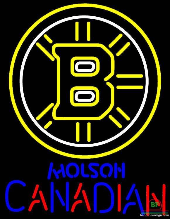 Custom Molson Canadia Boston Bruins Neon Sign NHL Teams Neon Light