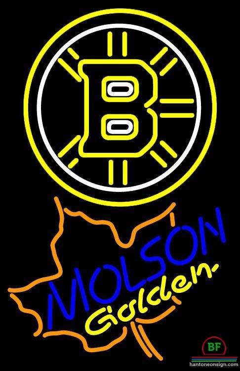 Custom Molson Canadia Boston Bruins Neon Sign NHL Teams Neon Light