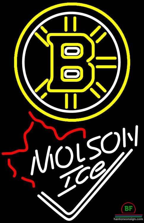 Custom Molson Canadia Boston Bruins Neon Sign NHL Teams Neon Light