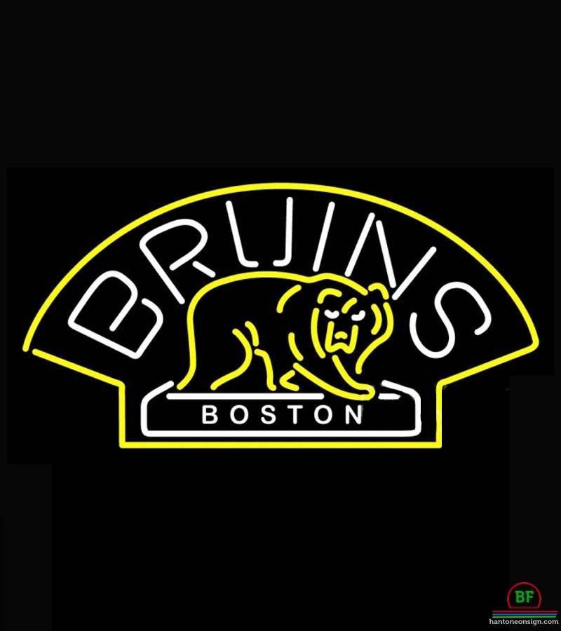 Custom Boston Bruins Neon Sign NHL Teams Neon Light