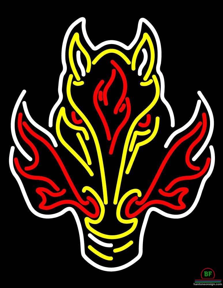 Custom Calgary Flames Neon Sign NHL Teams Neon Light