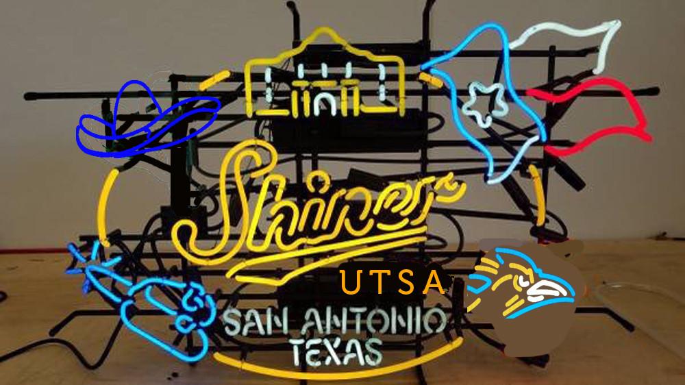 Custom Shinner Beers San Antonio Texas UTSA Neon Sign Custom 001