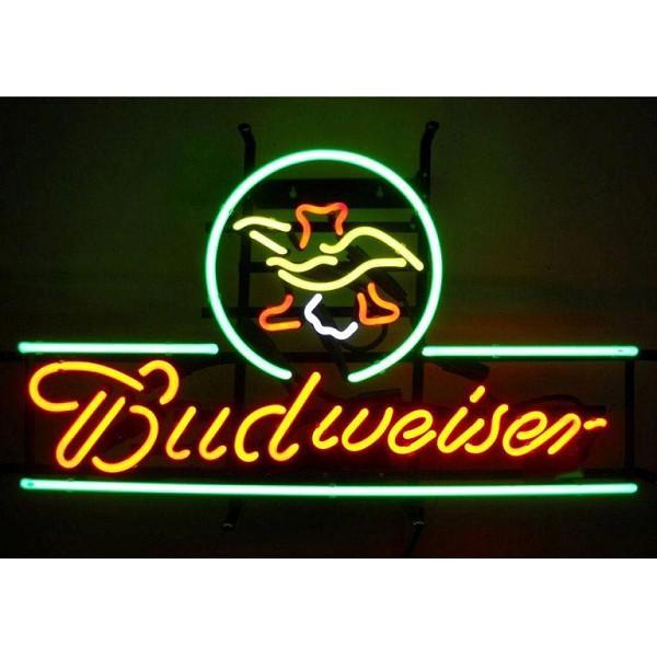 Custom Budweiser Eagle Neon Sign Real Neon Light