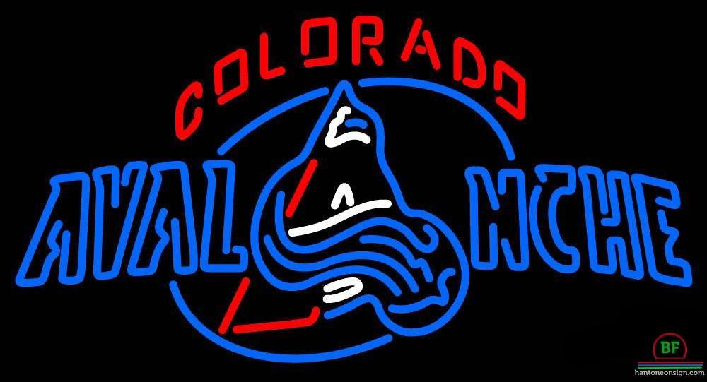 Custom Colorado Avalanche Neon Sign NHL Teams Neon Light