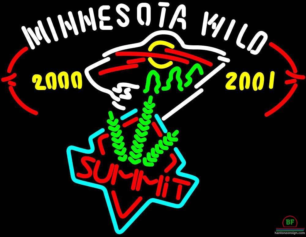 Custom Summit Beer Minnesota Wild Neon Sign NHL Teams Neon Light