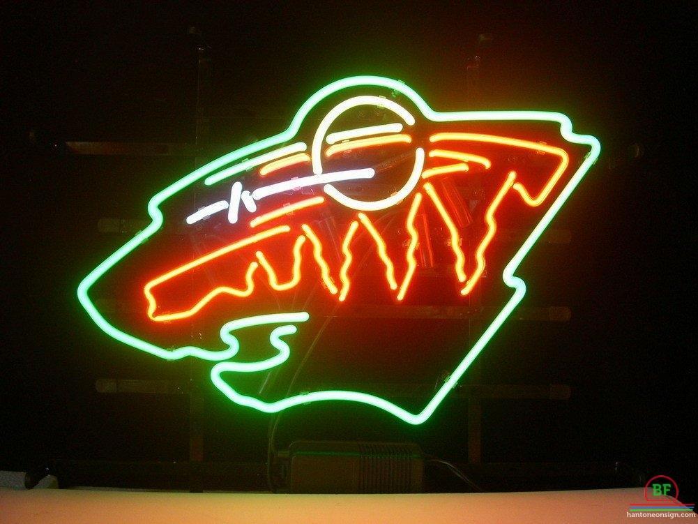 Custom Minnesota Wild Neon Sign NHL Teams Neon Light