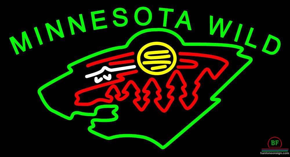 Custom Minnesota Wild Neon Sign NHL Teams Neon Light