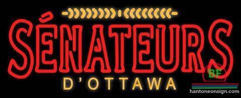 Custom Ottawa Senators Neon Sign NHL Teams Neon Light