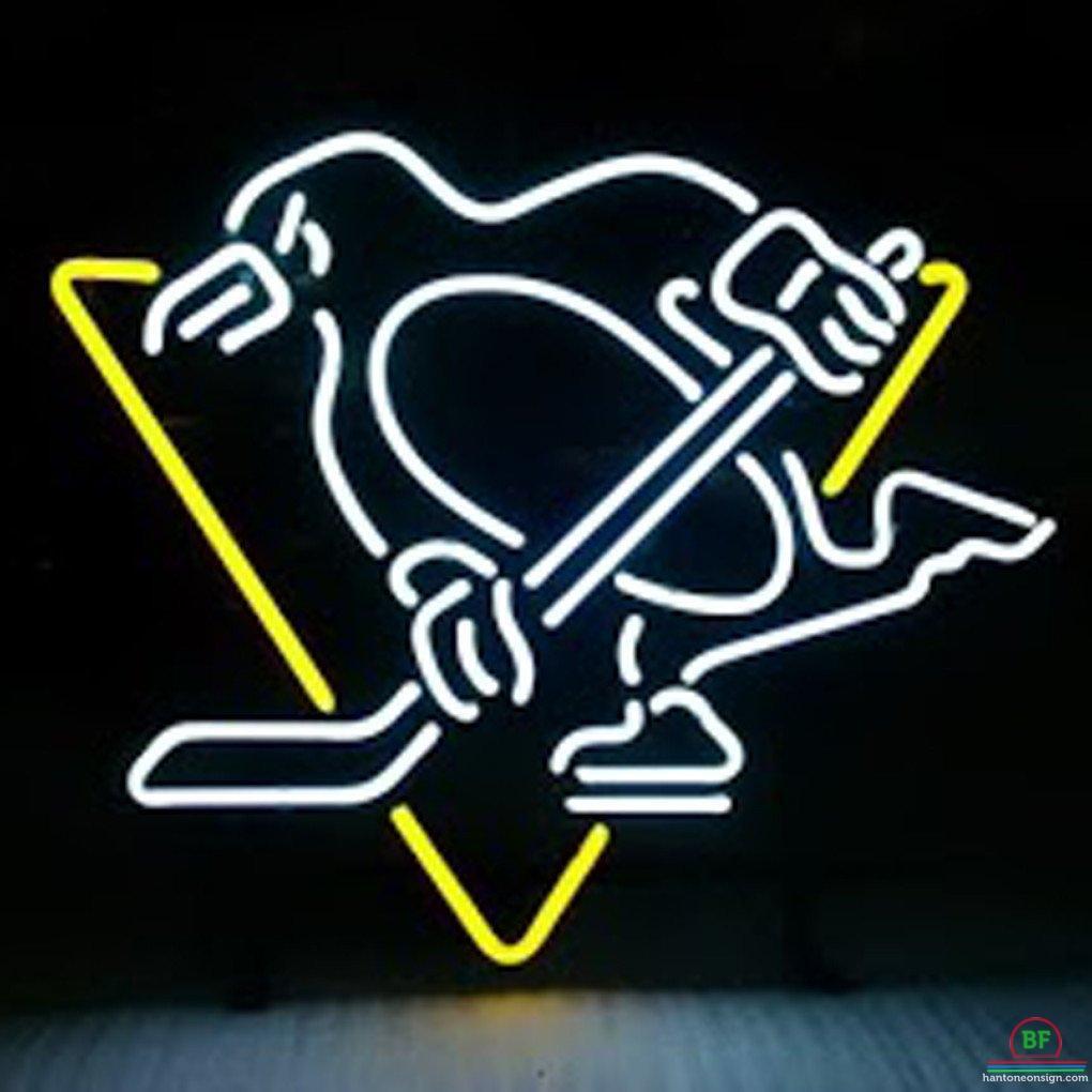 Custom Pittsburgh Penguins Neon Sign NHL Teams Neon Light