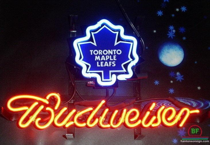 Custom Budweiser Toronto Maple Neon Sign NHL Teams Neon Light