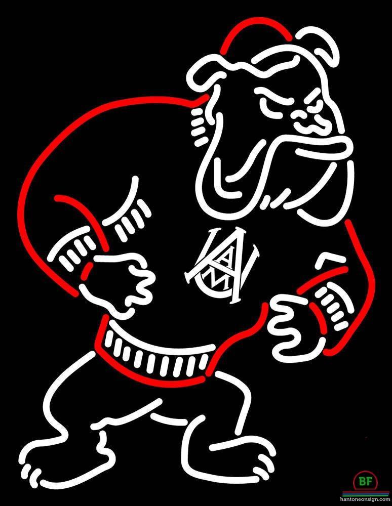 Custom Alabama A&M Bulldogs Neon Sign NCAA Teams Neon Light