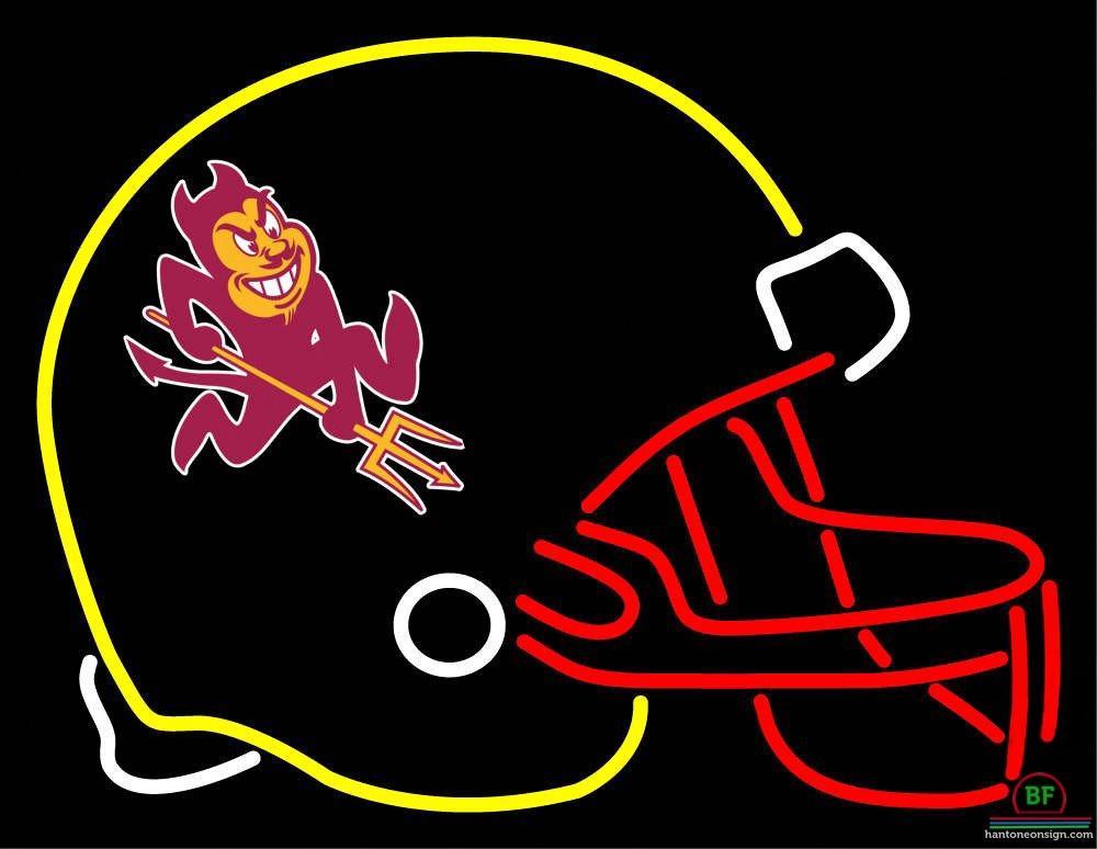 Custom Arizona State Sun Devils Helmet Neon Sign NCAA Teams Neon Light