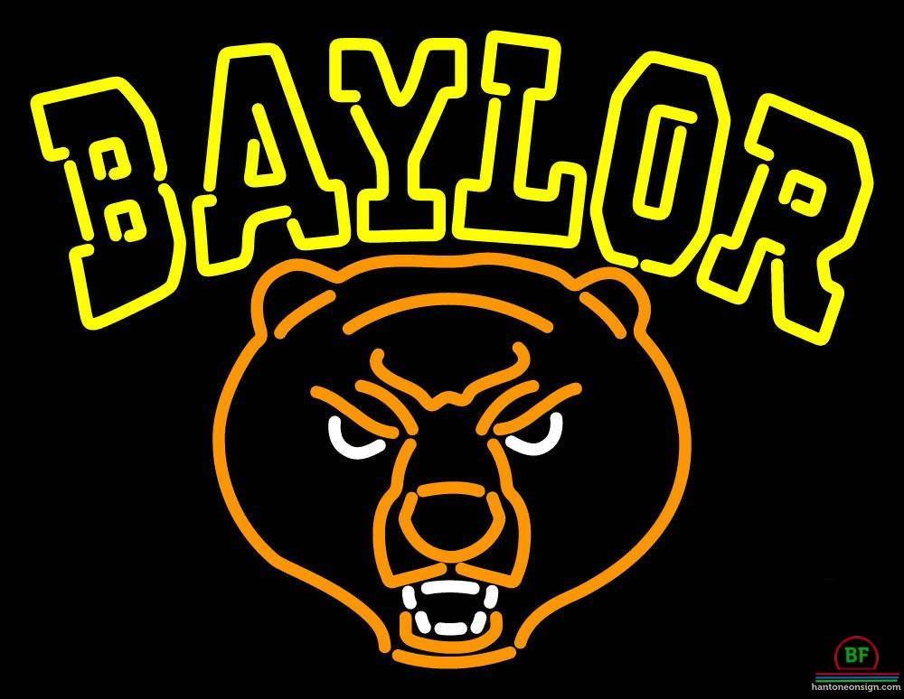 Custom Baylor Bears Neon Sign NCAA Teams Neon Light