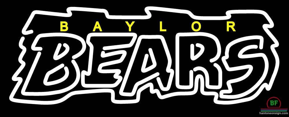 Custom Baylor Bears Neon Sign NCAA Teams Neon Light