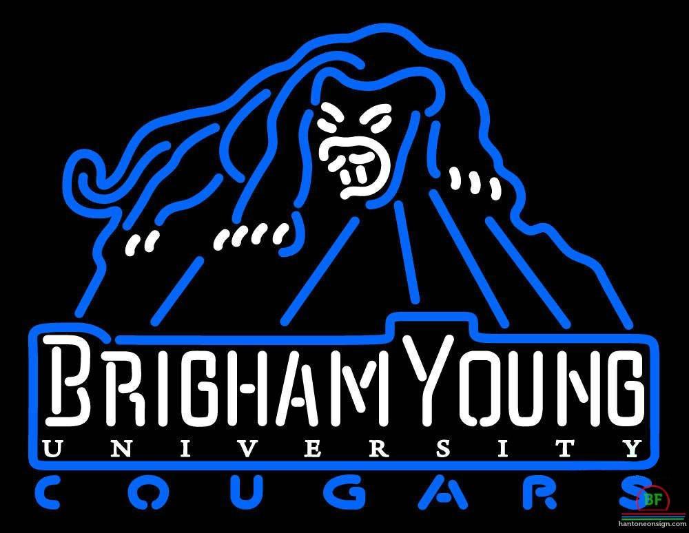 Custom Brigham Young Cougars Neon Sign NCAA Teams Neon Light