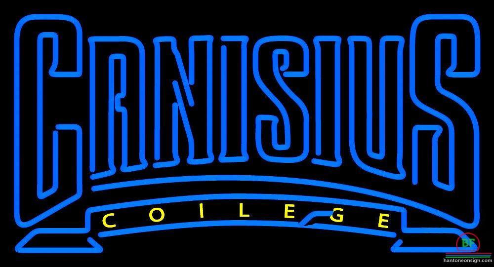 Custom Canisius Golden Griffins Wordmark Neon Sign NCAA Teams Neon Light