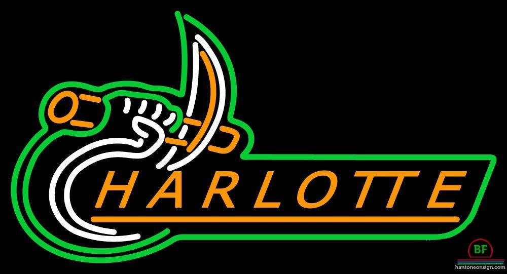 Custom Charlotte 49ers Wordmark Neon Sign NCAA Teams Neon Light