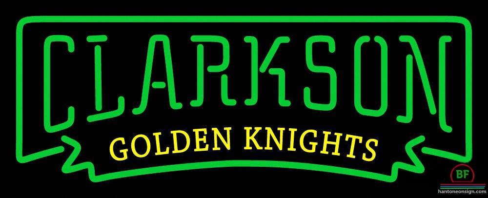 Custom Clarkson Golden Knights Neon Sign NCAA Teams Neon Light
