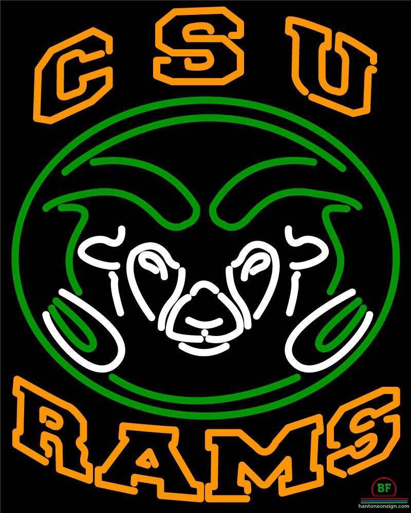 Custom Colorado State University Rams Neon Sign NCAA Teams Neon Light