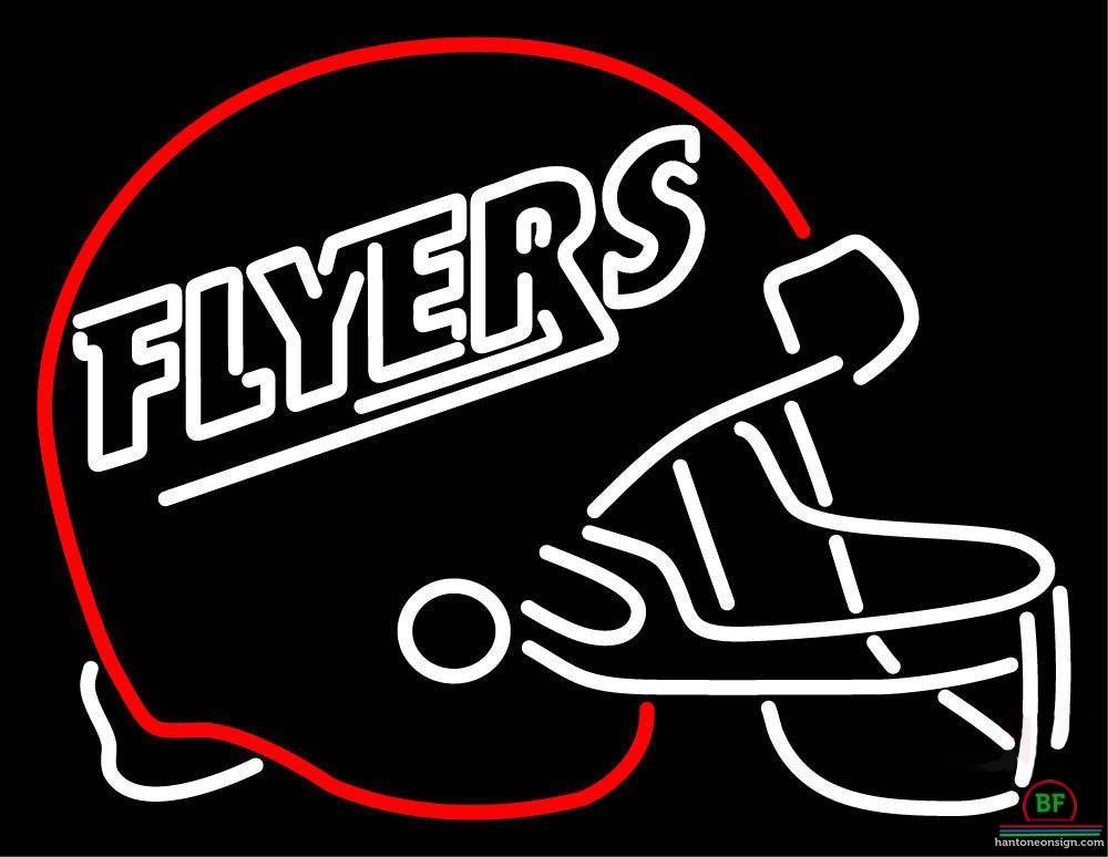 Custom Dayton Flyers Helmet Neon Sign NCAA Teams Neon Light