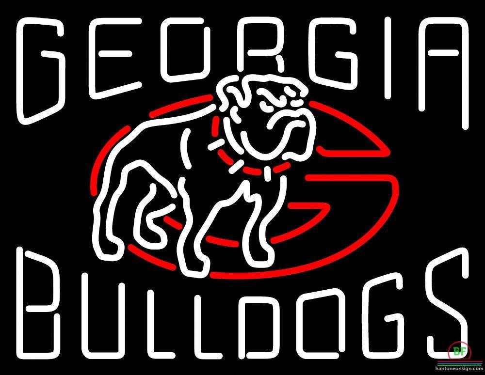 Custom Georgia Bulldogs Neon Sign NCAA Teams Neon Light