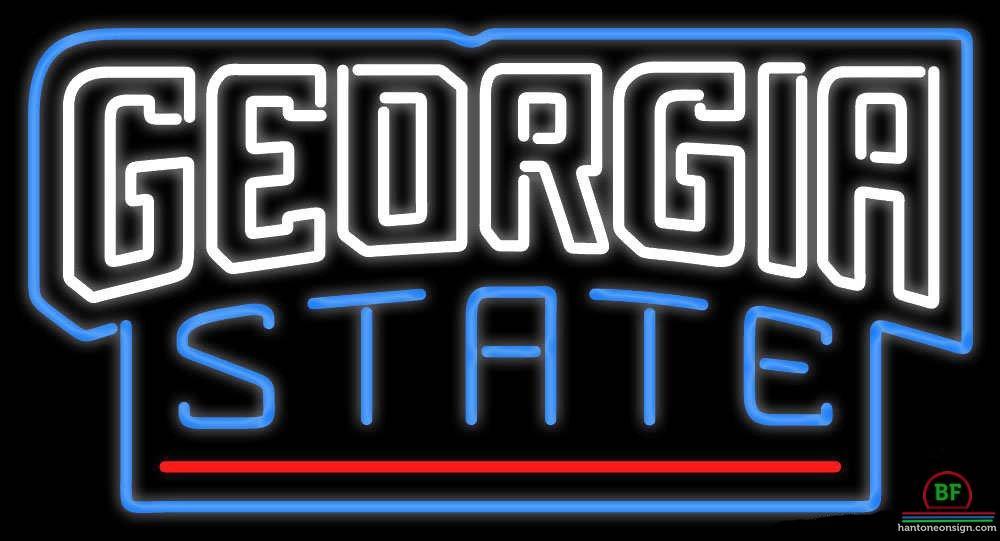 Custom Georgia State Panthers Neon Sign NCAA Teams Neon Light
