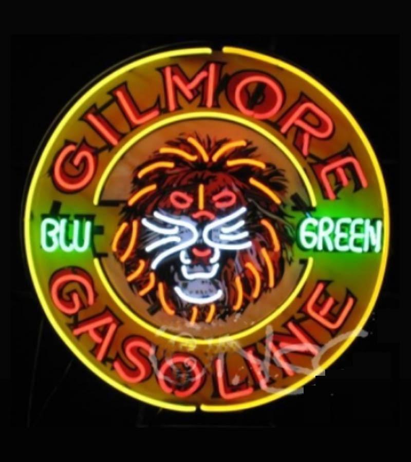 Custom Gilmore Gasoline Neon Sign