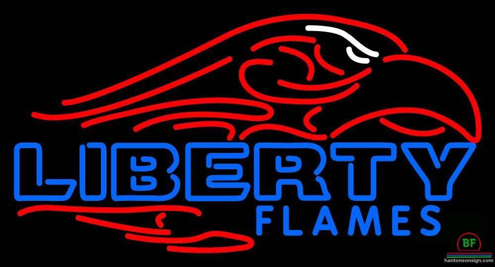 Custom Liberty Flames Neon Sign NCAA Teams Neon Light