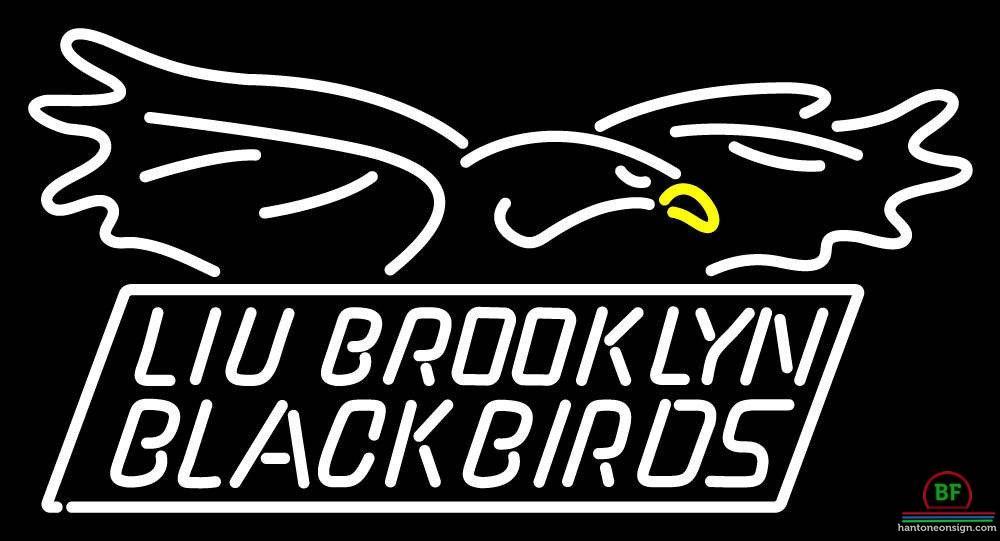 Custom Liu Brooklyn Blackbirds Neon Sign NCAA Teams Neon Light