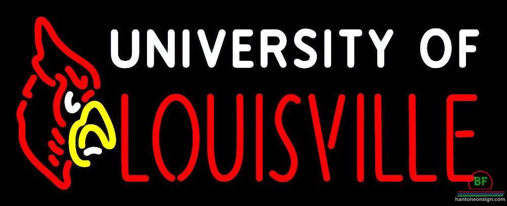 Custom Louisville Cardinals Neon Sign NCAA Teams Neon Light