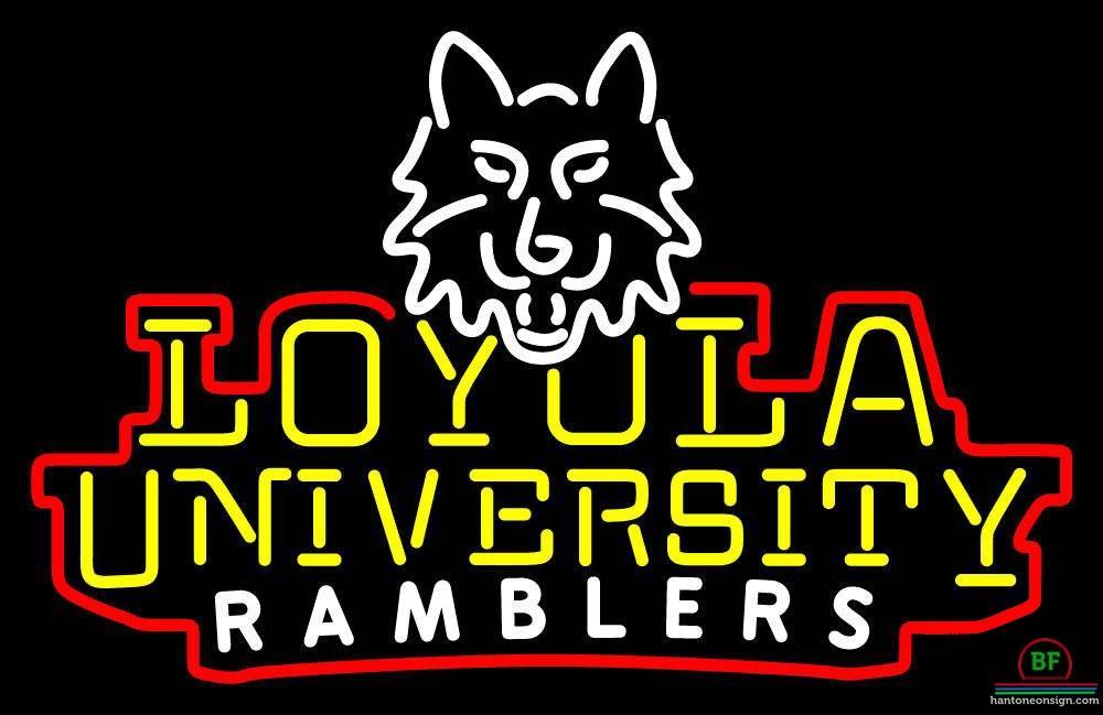 Custom Loyola Ramblers Neon Sign NCAA Teams Neon Light