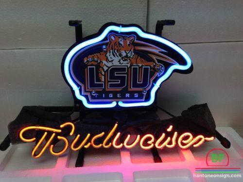 Custom Budweiser LSU Tigers- Neon Sign NCAA Teams Neon Light