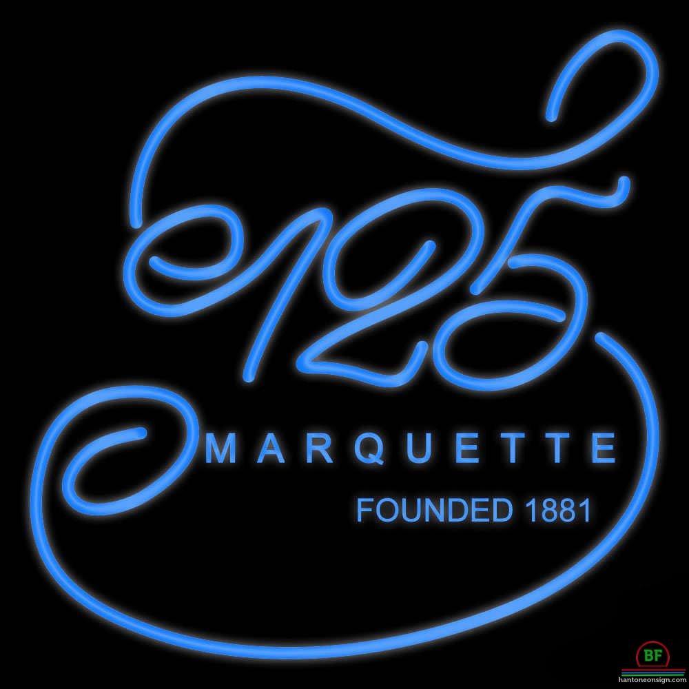 Custom Marquette Golden Eagles Neon Sign NCAA Teams Neon Light