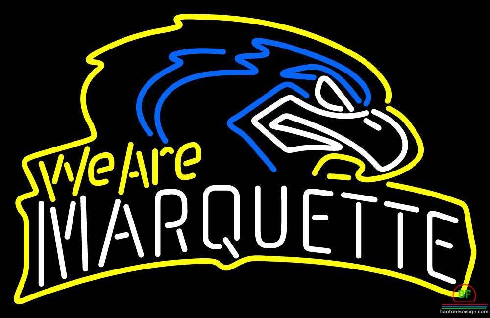 Custom Marquette Golden Eagles Neon Sign NCAA Teams Neon Light