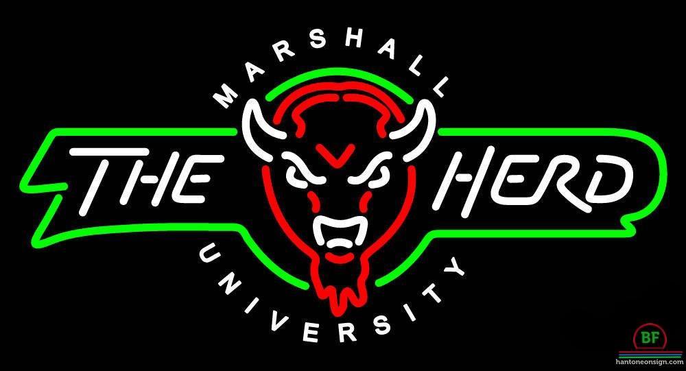 Custom Marshall Thundering Herd Neon Sign NCAA Teams Neon Light