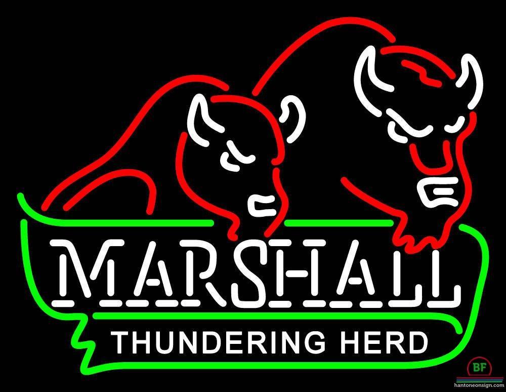 Custom Marshall Thundering Herd Neon Sign NCAA Teams Neon Light