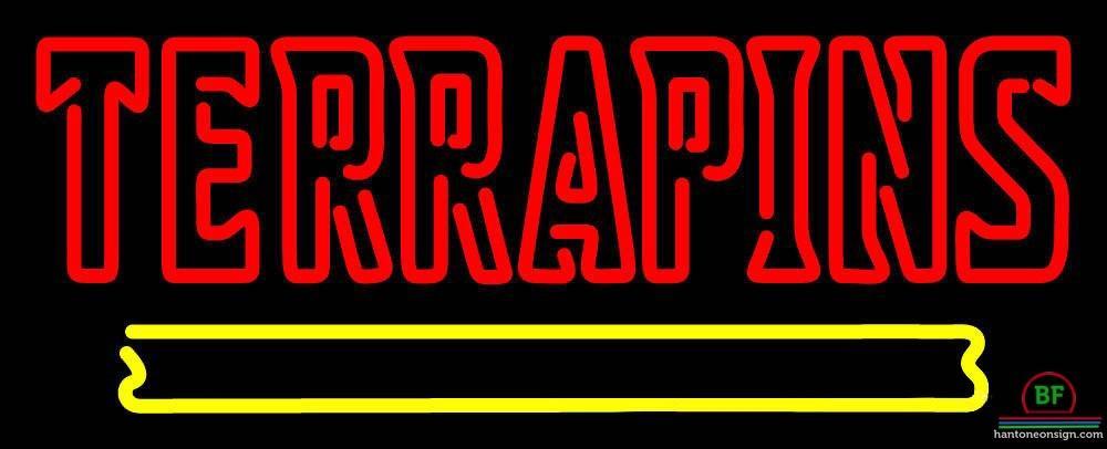 Custom Maryland Terrapins Neon Sign NCAA Teams Neon Light