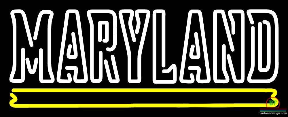 Custom Maryland Terrapins Neon Sign NCAA Teams Neon Light