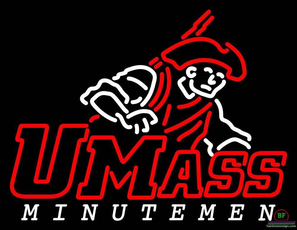 Custom Massachusetts Minutemen Neon Sign NCAA Teams Neon Light