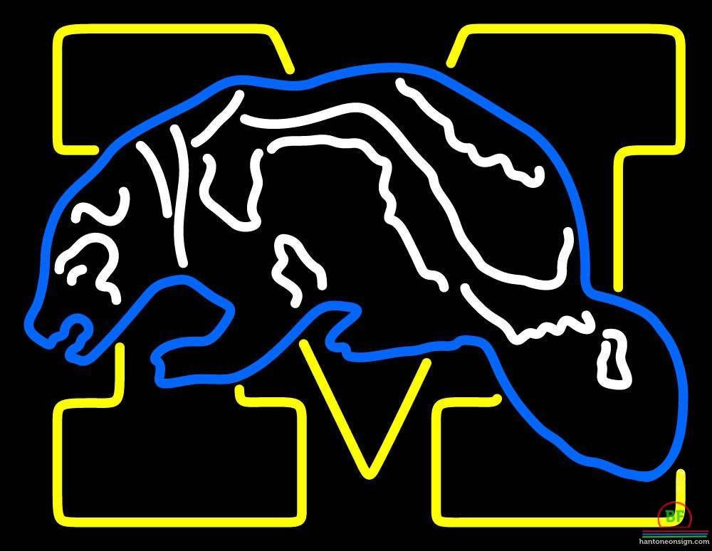 Custom Michigan Wolverines Neon Sign NCAA Teams Neon Light