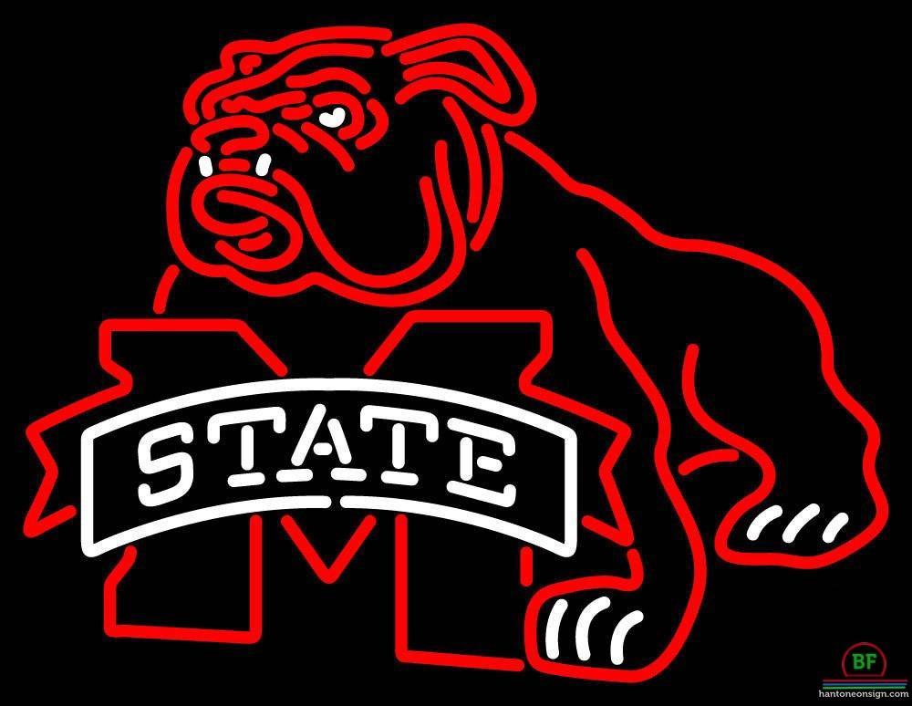 Custom Mississippi State Bulldogs Neon Sign NCAA Teams Neon Light