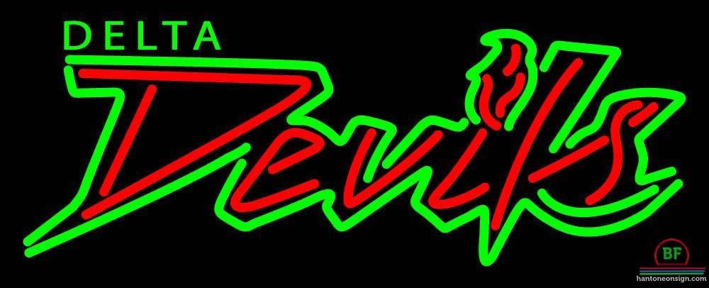 Custom Mississippi Valley State Delta Devils Neon Sign NCAA Teams Neon Light