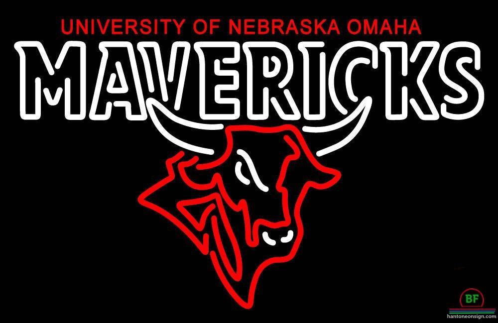 Custom Nebraska Omaha Mavericks Neon Sign NCAA Teams Neon Light