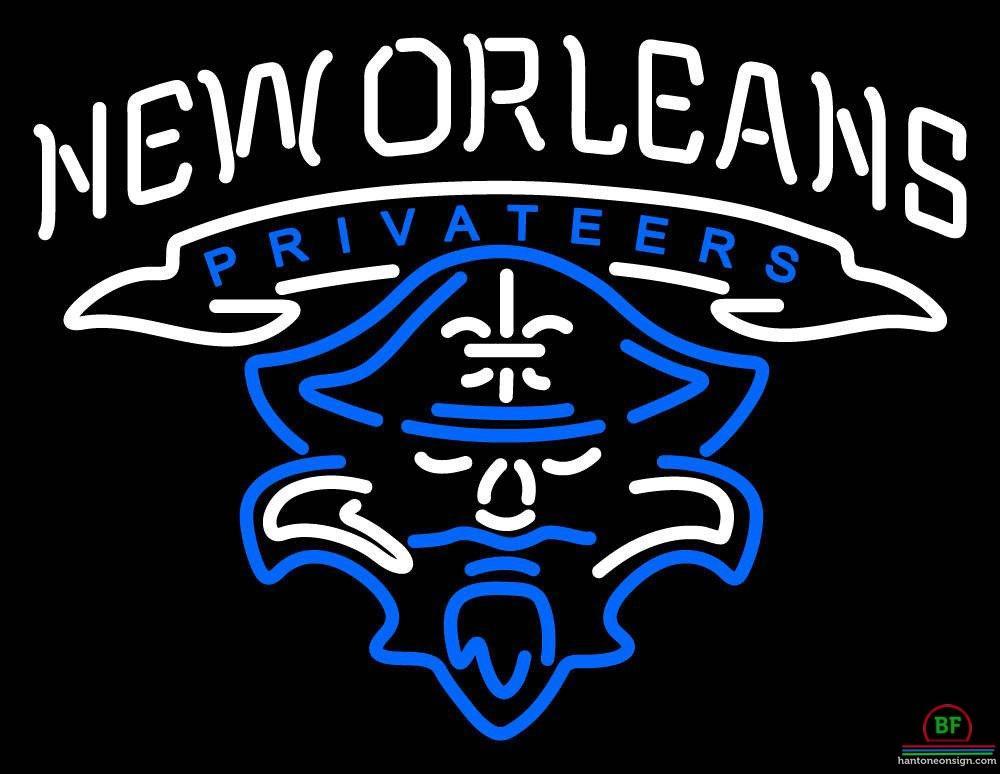Custom New Orleans Privateers Neon Sign NCAA Teams Neon Light