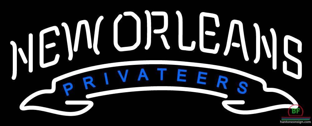 Custom New Orleans Privateers Neon Sign NCAA Teams Neon Light