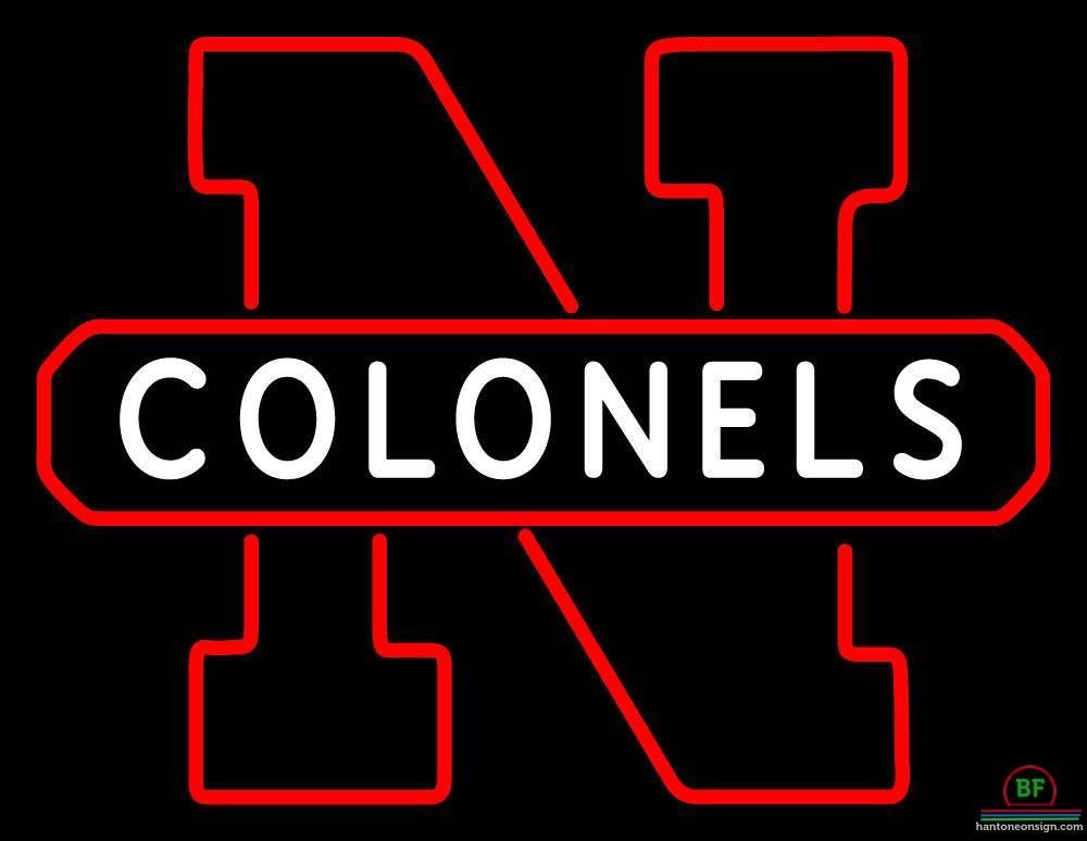 Custom Nicholls State Colonels Neon Sign NCAA Teams Neon Light