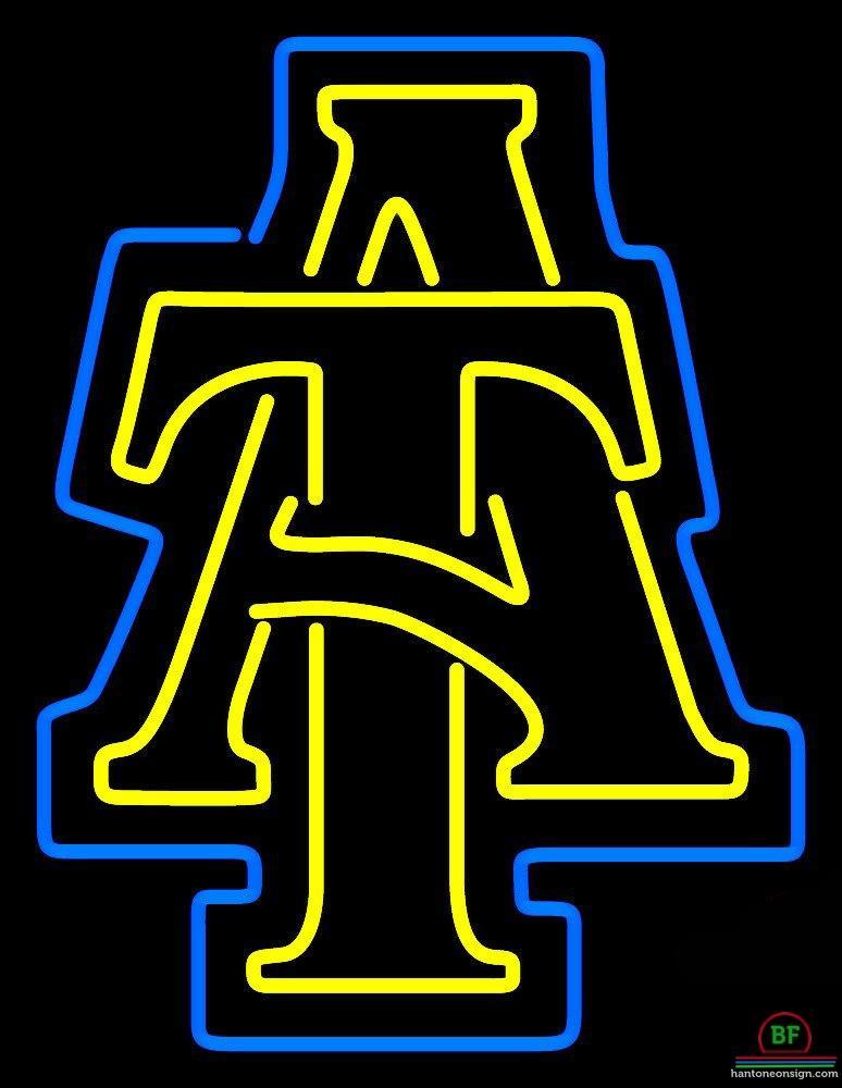 Custom North Carolina A And T Aggies Neon Sign NCAA Teams Neon Light